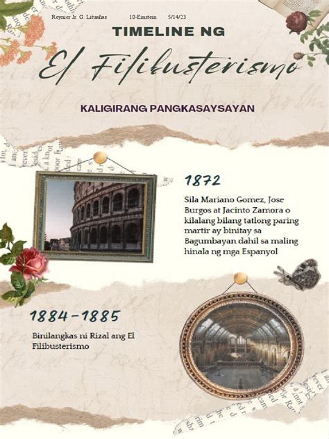 TIMELINE NG KALIGIRANG PANGKASAYSAYAN .